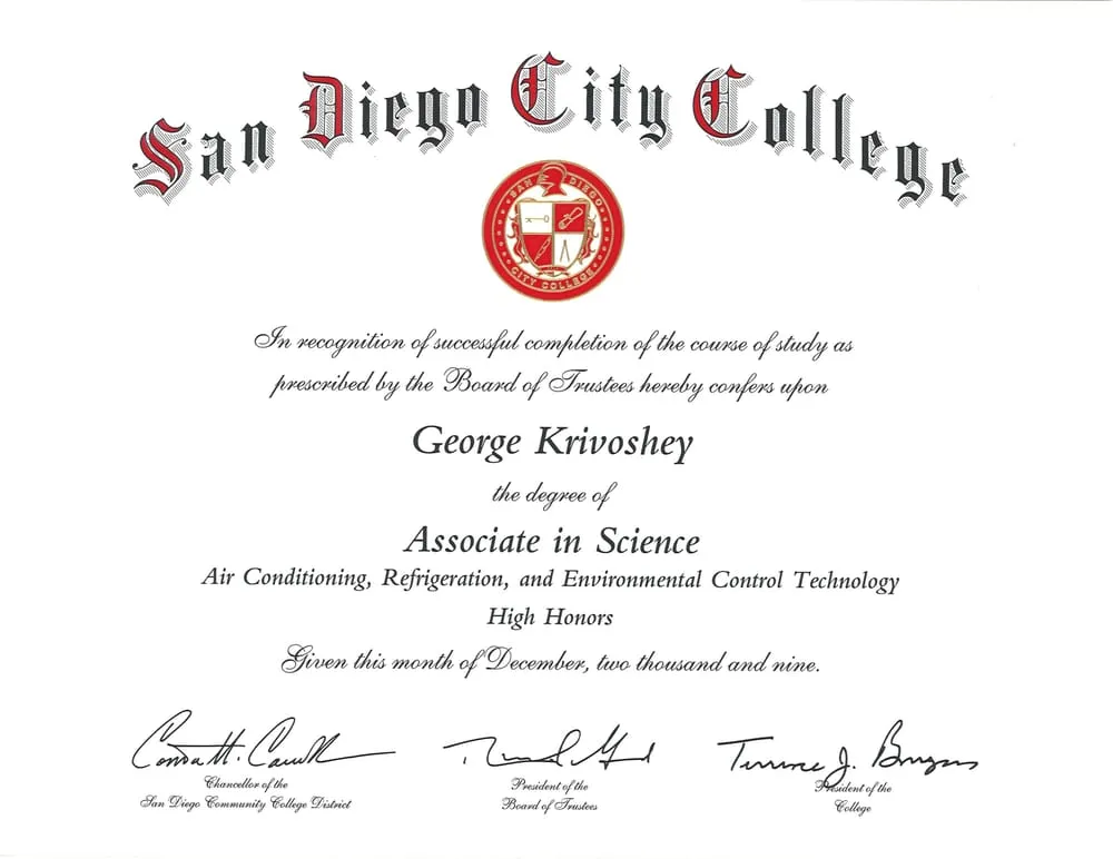 Slide of GVK Heating & Air