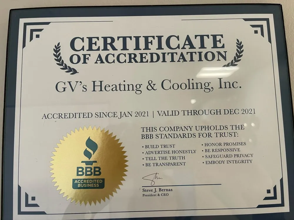 Slide of GVs Heating & Cooling