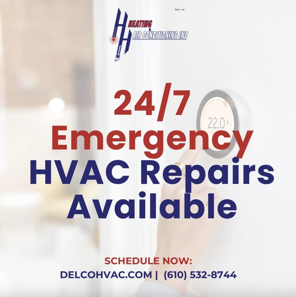 Expert heating repair for local homeowners in Essington, PA by H & H Heating and Air Conditioning