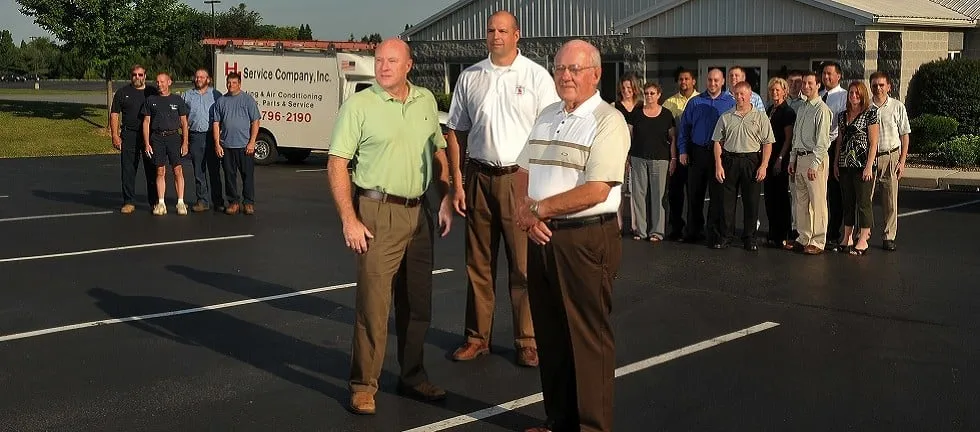 Slide of H & H Service