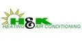 H & K Heating & Air Conditioning Logo