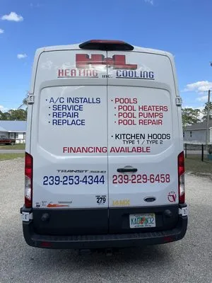 H & L Heating & Cooling Logo