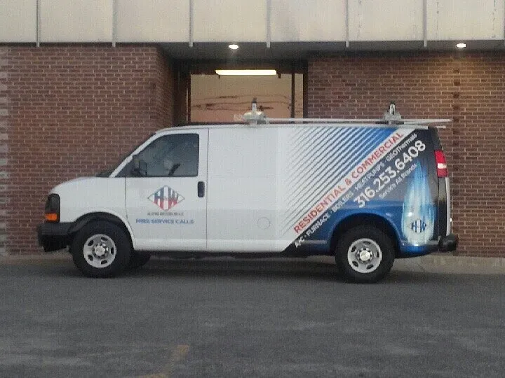 Slide of H & W Heating and Cooling