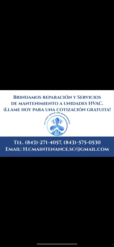 Slide of H C HVAC Repair and Maintenance