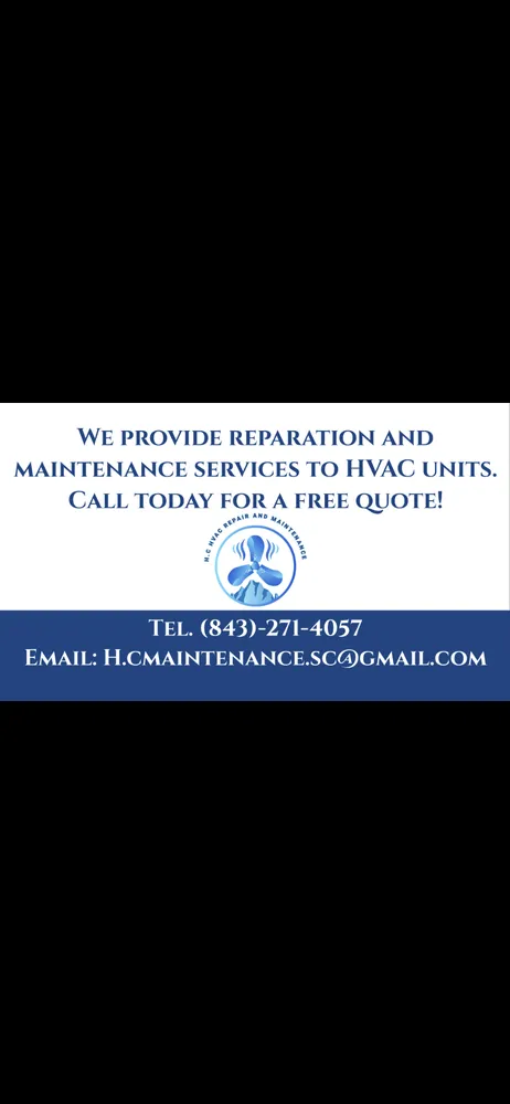 Slide of H C HVAC Repair and Maintenance