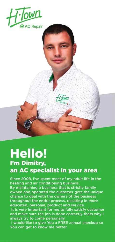 Slide of H-Town AC repair Air Conditioning & Heating Service Houston