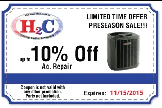 Slide of H2C Heating, Cooling and Plumbing