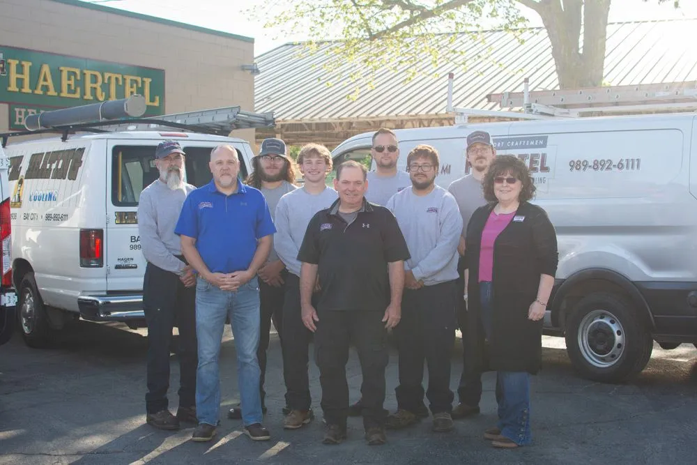 Slide of Haertel Heating Company