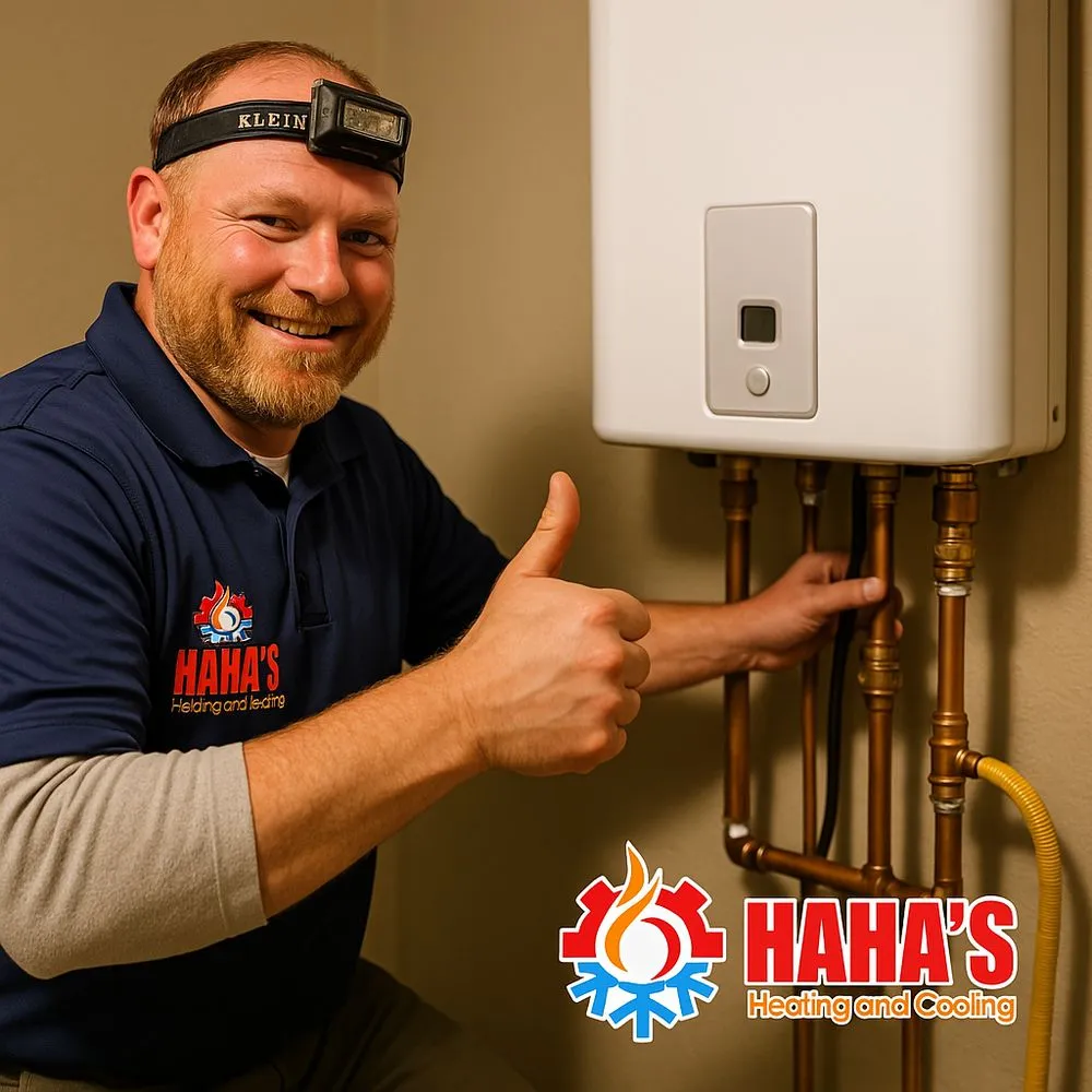 Slide of Haha's Heating and Cooling