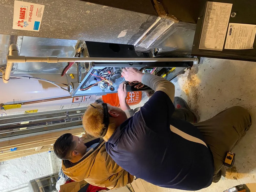 Slide of Haha's Heating and Cooling