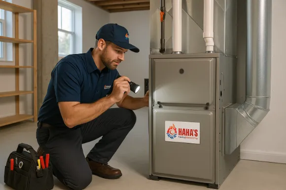 Slide of Haha's Heating and Cooling