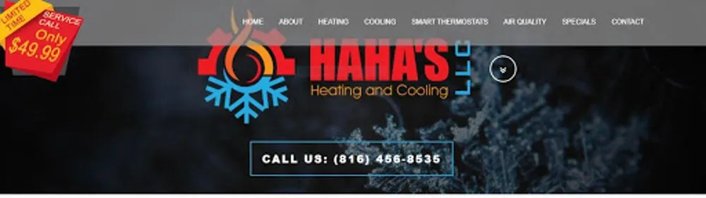 Slide of Haha's Heating and Cooling