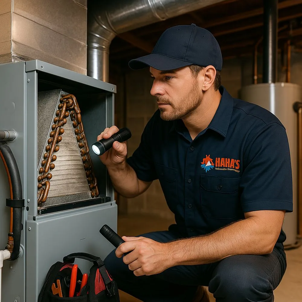 Slide of Haha's Heating and Cooling