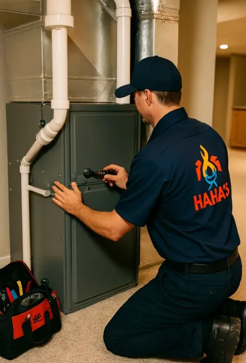 Slide of Haha's Heating and Cooling