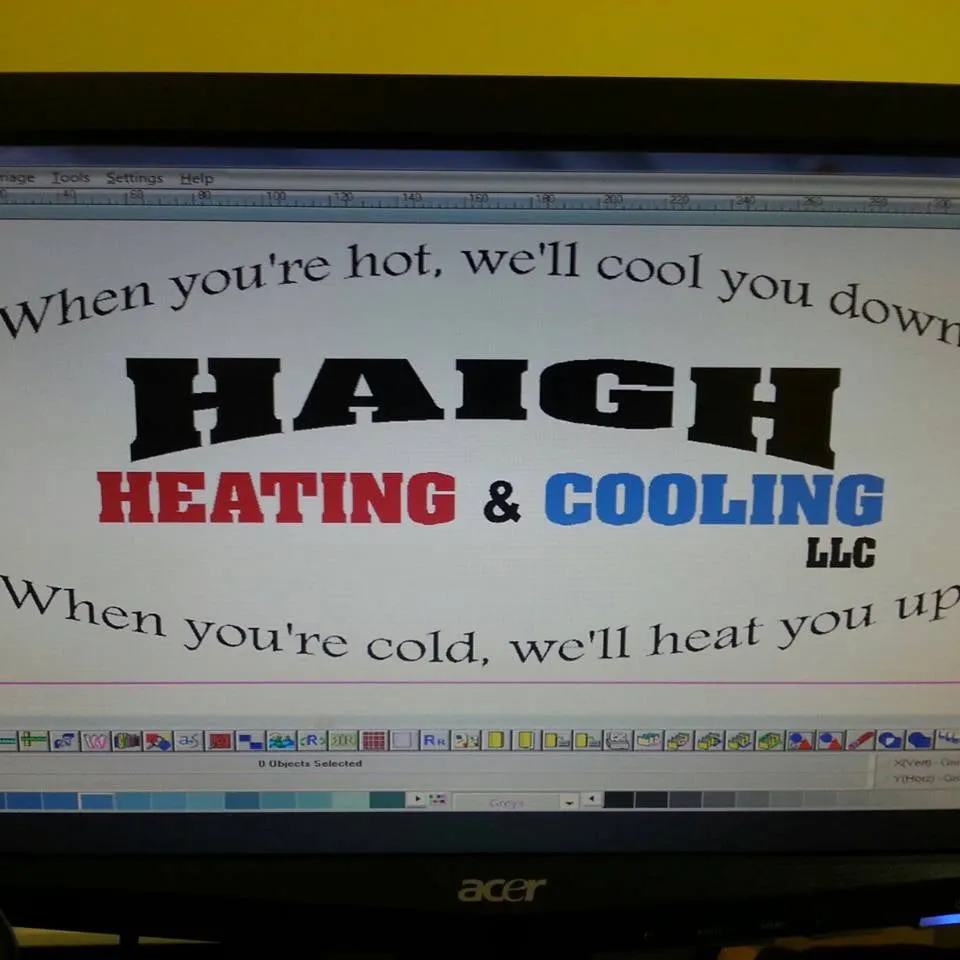 Slide of Haigh Heating & Cooling