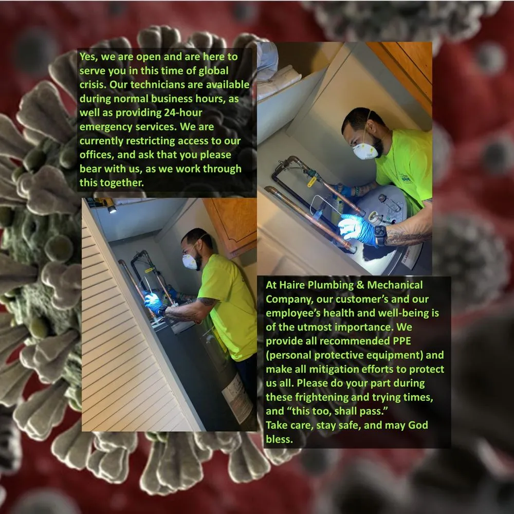 Slide of Haire Plumbing & Mechanical