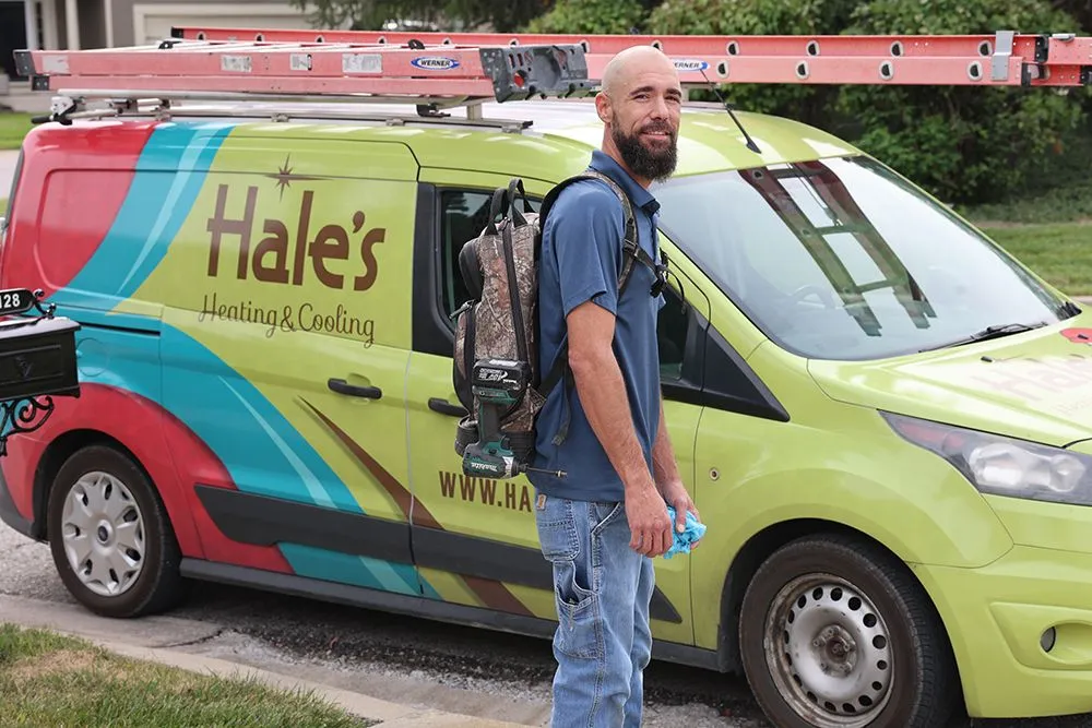 Slide of Hale's Heating & Cooling