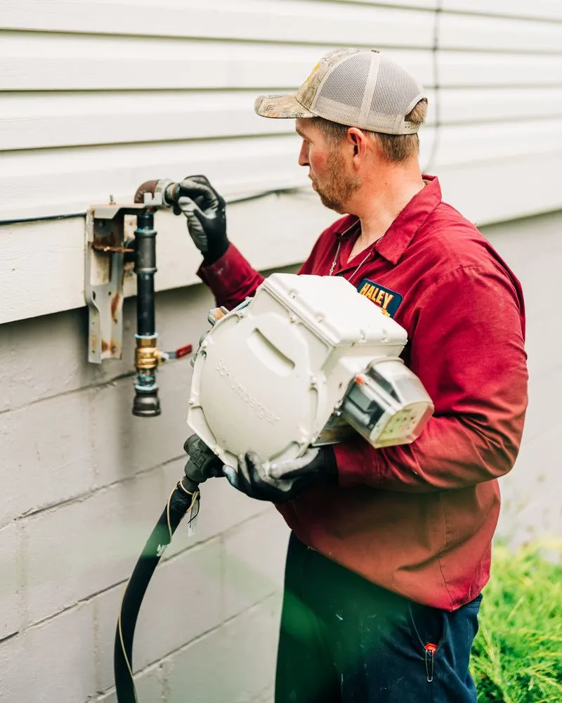 Slide of Haley Mechanical