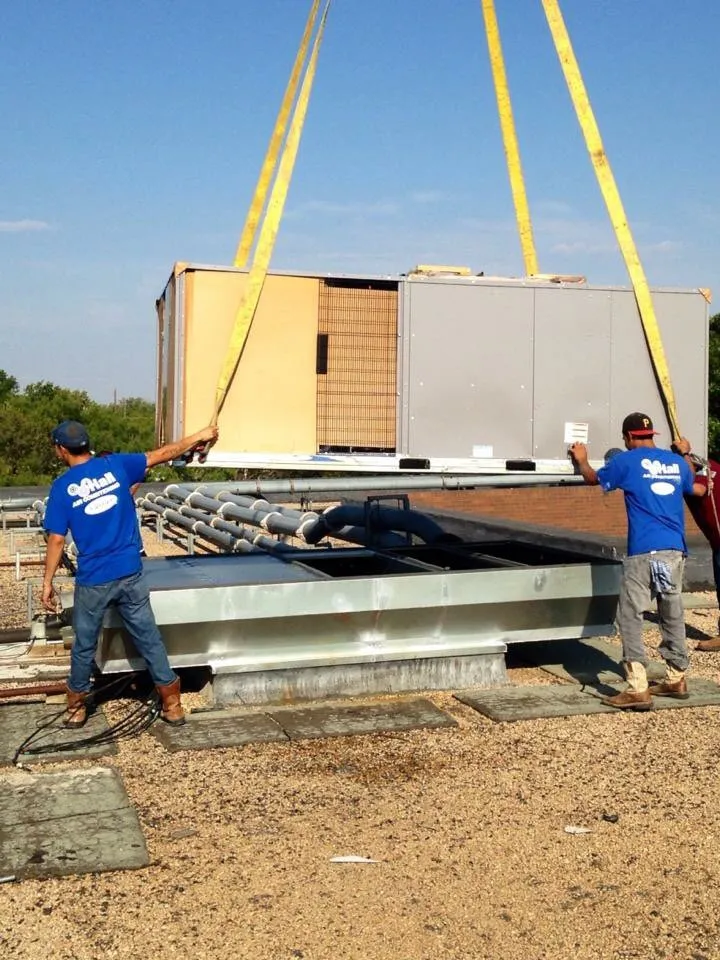 Slide of Hall Air Conditioning