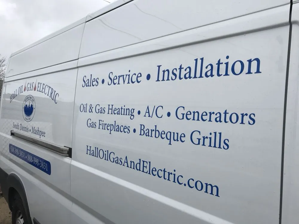 Slide of Hall Oil Gas and Electric