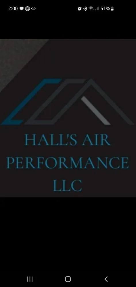 Slide of Halls Air Performance