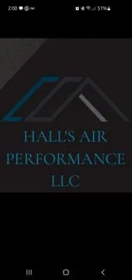 Halls Air Performance Logo