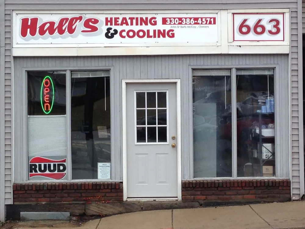 Slide of Hall's Heating & Cooling