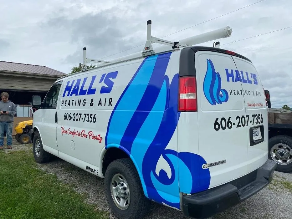 Slide of Halls Heating and Air Conditioning