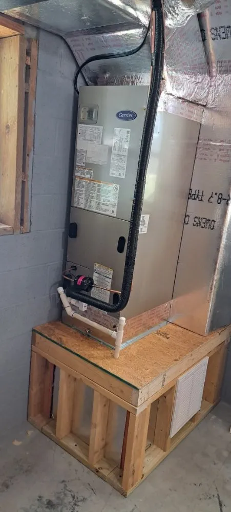 Slide of Halls Heating and Cooling