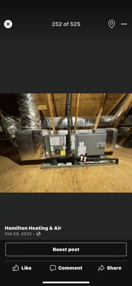 Slide of Hamilton Heating and Air