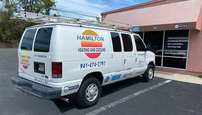 Slide of Hamilton Heating and Cooling