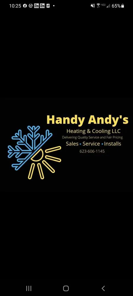 Slide of Handy Andy's Heating & Cooling