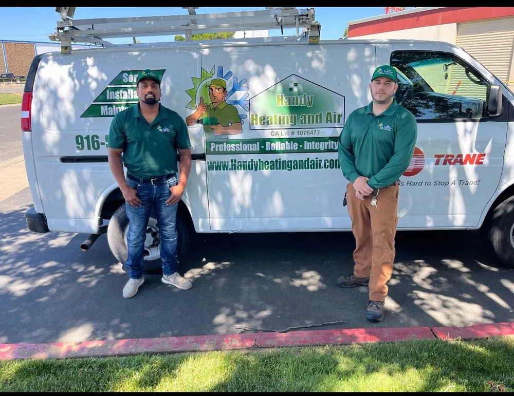 Slide of Handy Heating and Air