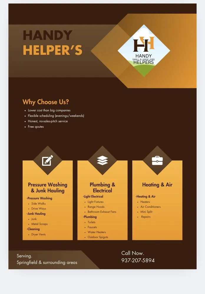 Slide of Handy Helper’s