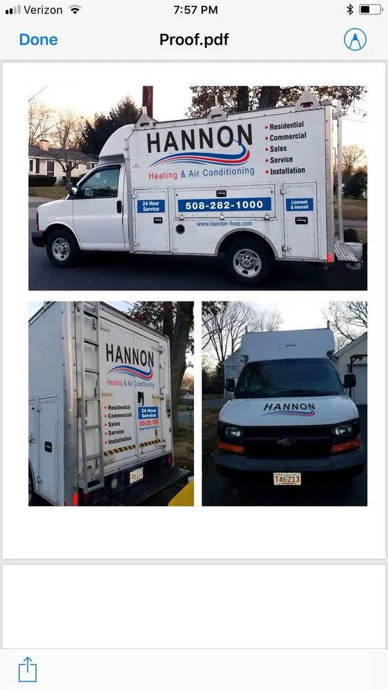 Slide of Hannon Heating & Air Conditioning