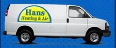 Slide of Hans Heating and Air