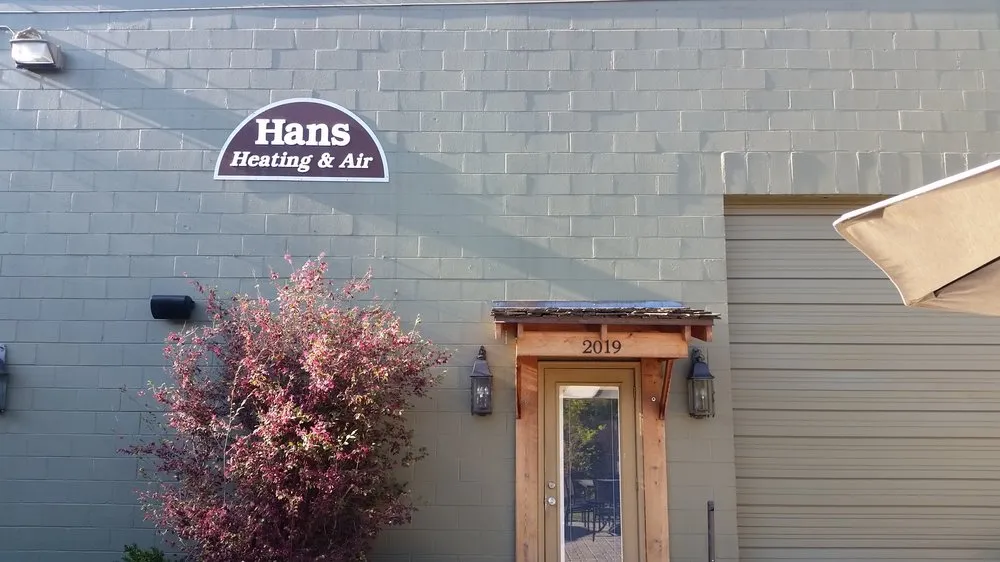 Slide of Hans Heating and Air