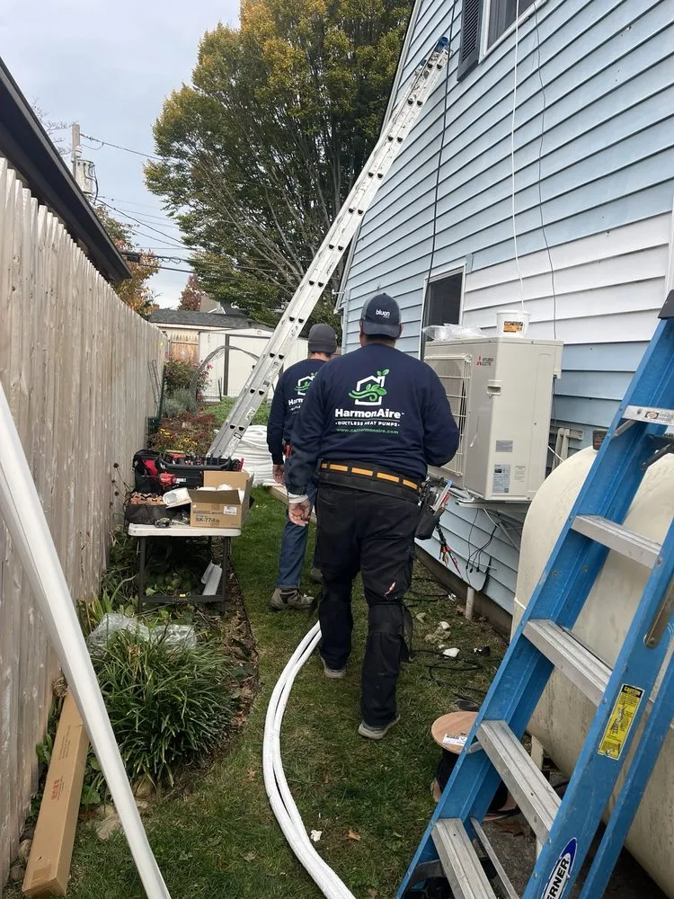 Slide of Harmon Aire Ductless Heat Pumps