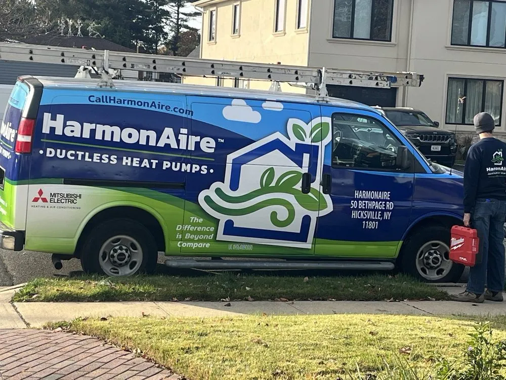 Slide of Harmon Aire Ductless Heat Pumps