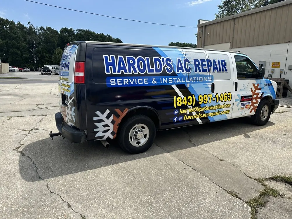 Slide of Harold's AC Repair Service and Installation