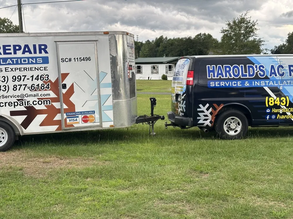 Slide of Harold's AC Repair Service and Installation