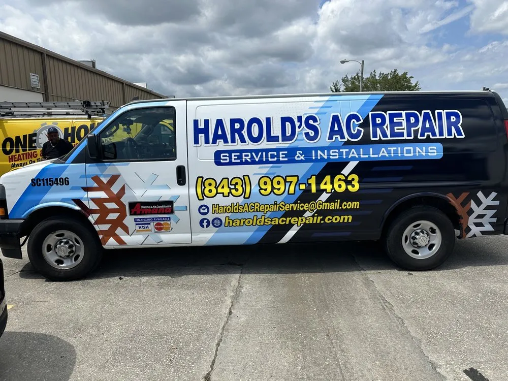 Slide of Harold's AC Repair Service and Installation