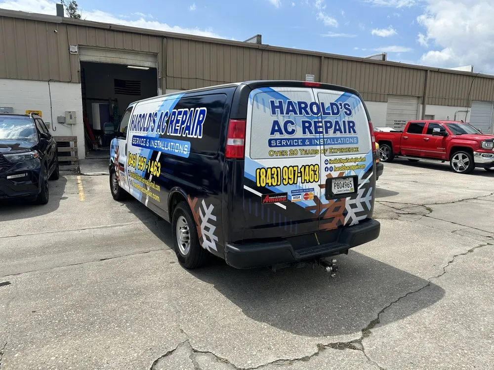 Slide of Harold's AC Repair Service and Installation