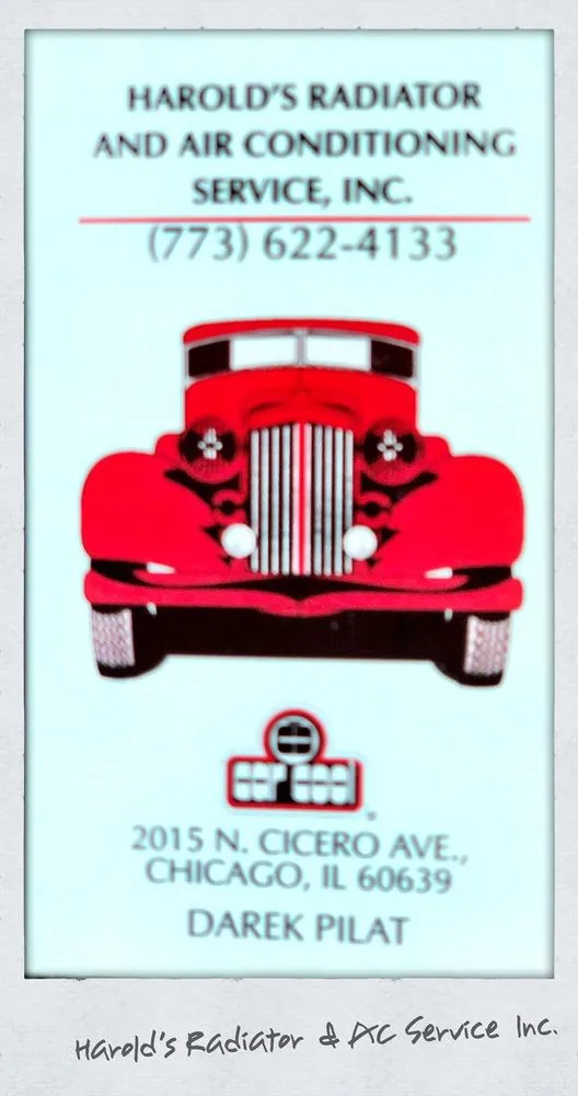 Slide of Harold's Radiator and Air Conditioning Service