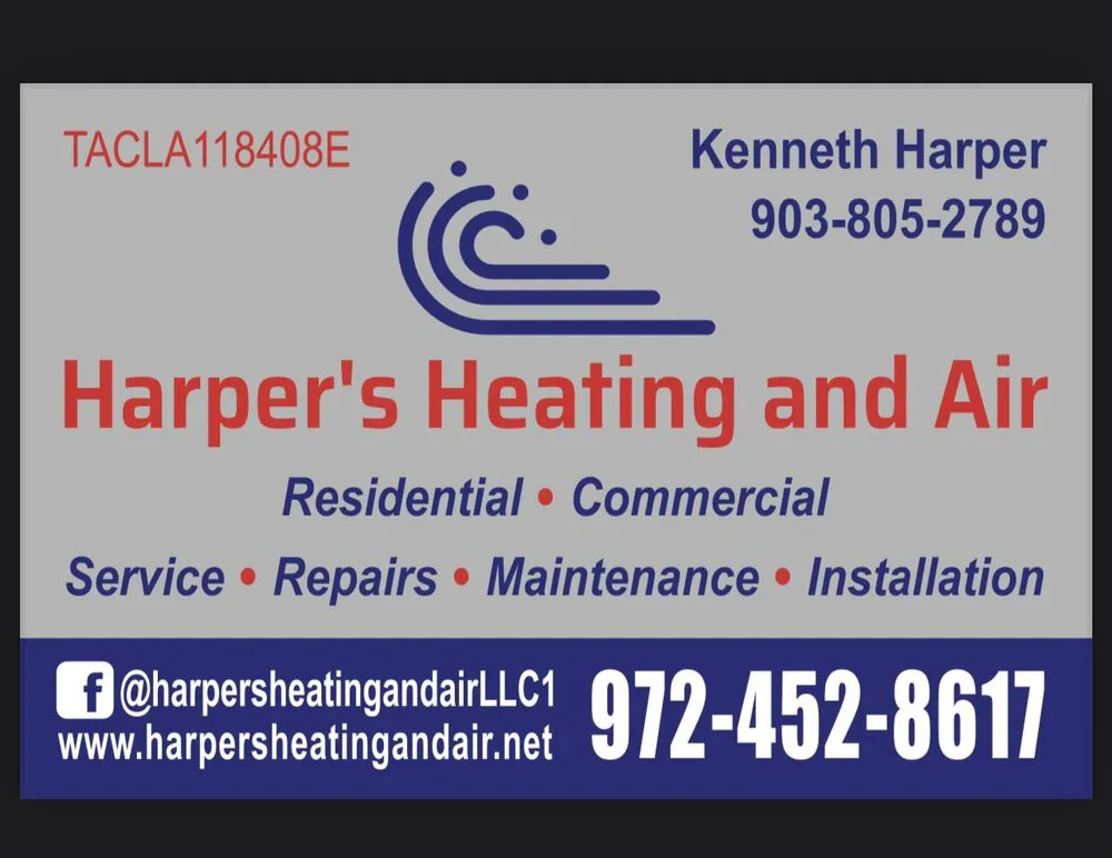 Slide of Harper’s Heating and Air