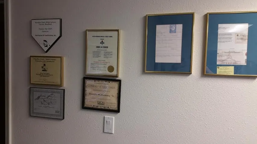 Slide of Harrington Air Conditioning