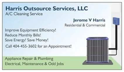 Slide of Harris Outsource Services