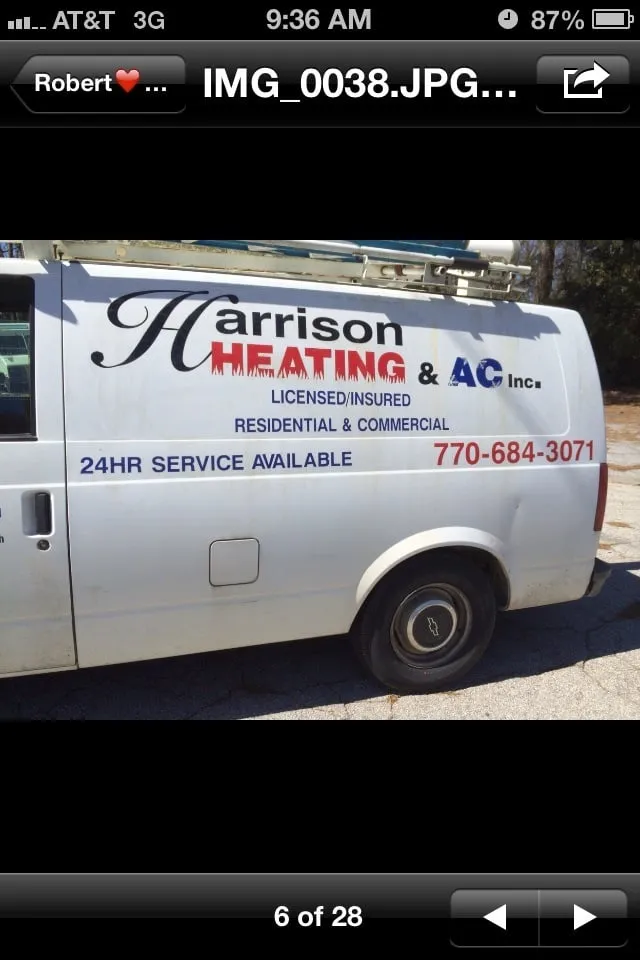 Slide of Harrison Heating & AC