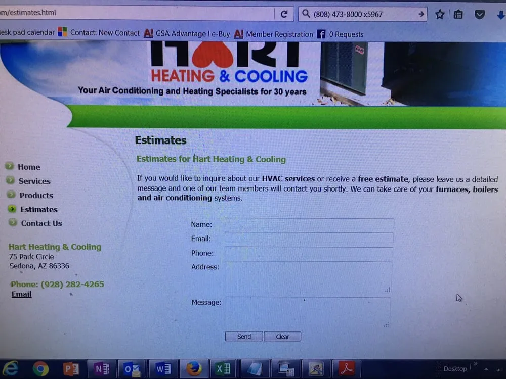 Slide of Hart Heating & Cooling