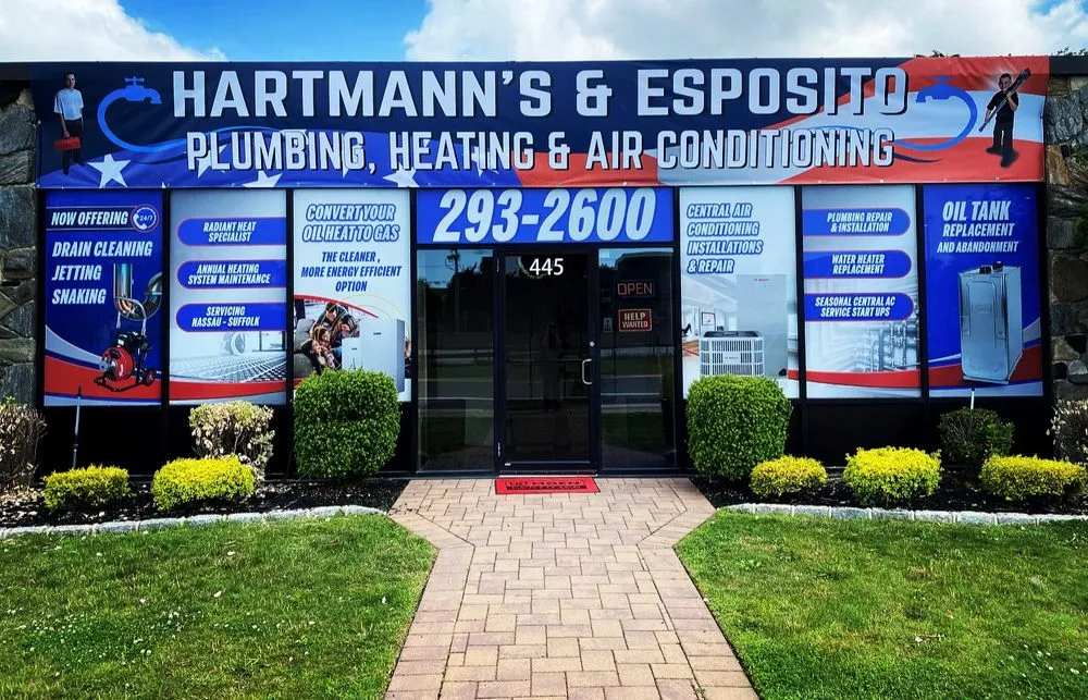 Slide of Hartmann's & Esposito Plumbing Heating & Air Conditioning